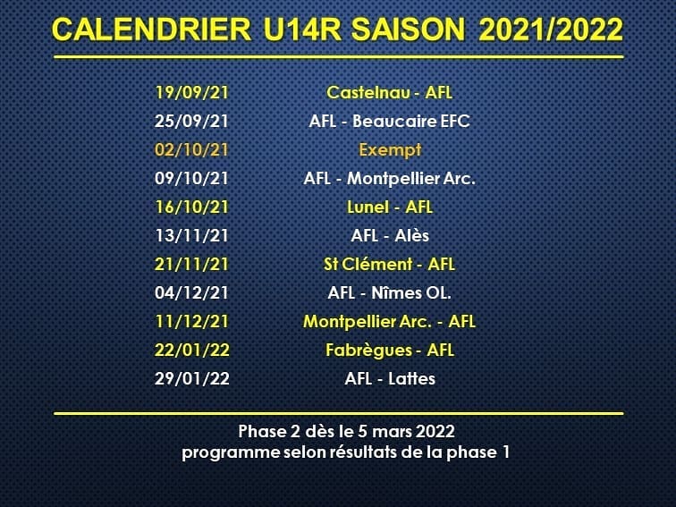 calendrier-U14R-2021-2022