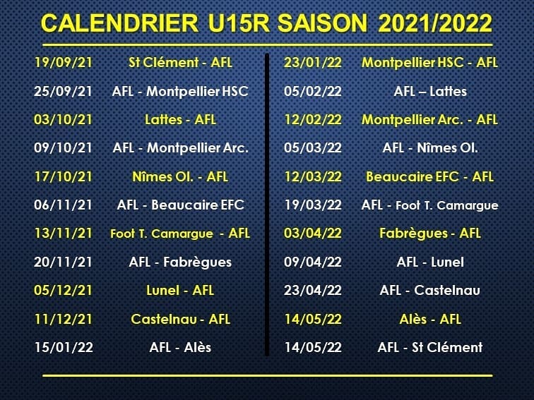 calendrier-U15R-2021-2022